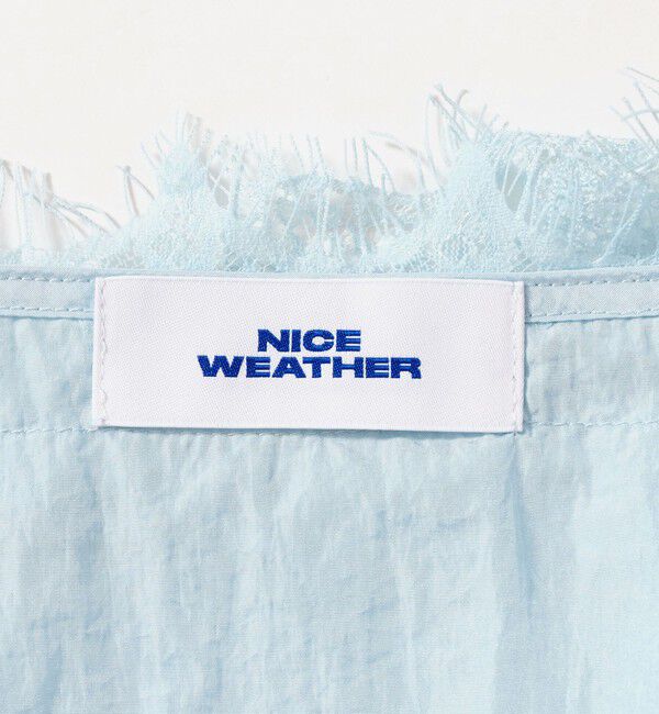 NICE WEATHER「＜NICE WEATHER＞レーストップス」|キャミソール|