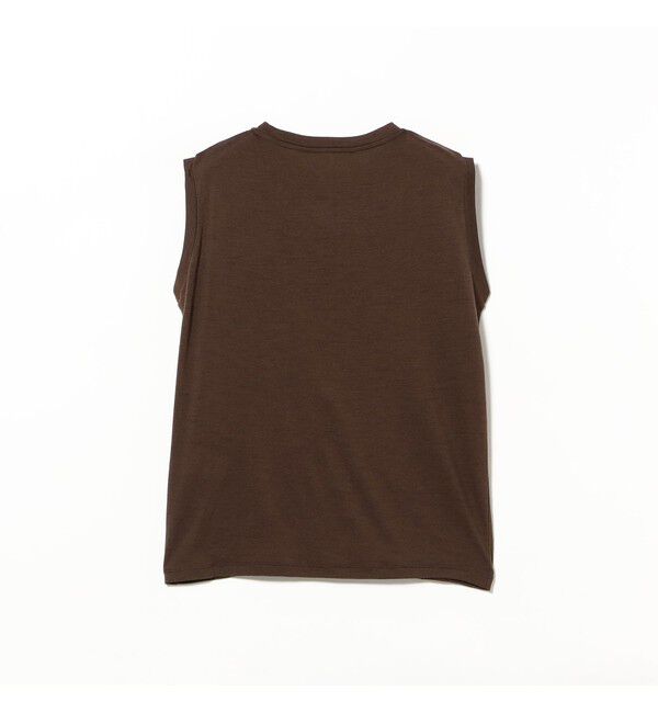 Demi-Luxe BEAMS 「ウォッシャブル ウール ノースリーブ Tシャツ」|Tシャツ・カットソー|