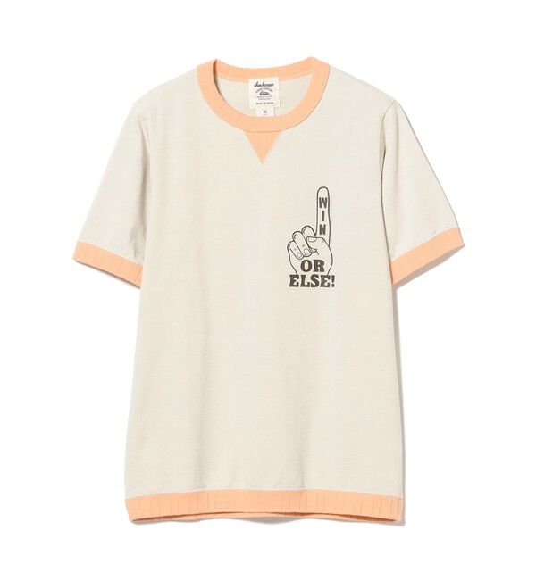 BEAMSBOY「【別注】Jackman / リンガー リブ Tシャツ 26SS」|Tシャツ・カットソー|