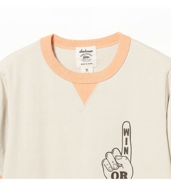 BEAMSBOY「【別注】Jackman / リンガー リブ Tシャツ 26SS」|Tシャツ・カットソー|