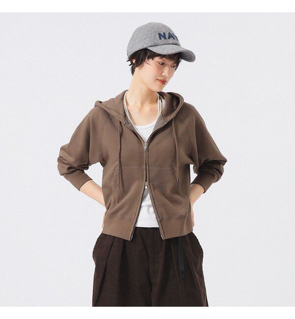 BEAMSBOY「【別注】SCREEN STARS / フルジップ パーカー」|スウェット・ジャージ|BROWN