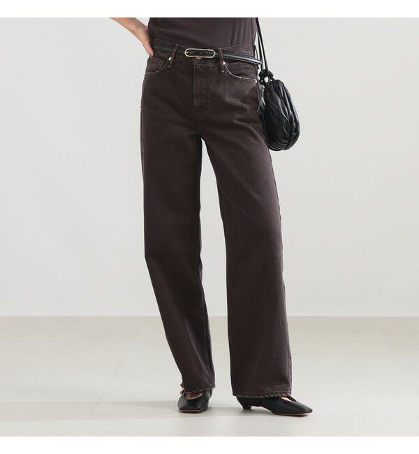 Demi-Luxe BEAMS 「upper hights / THE NIECE MIDRISE デニムパンツ〈ESPRESSO〉」|デニム|