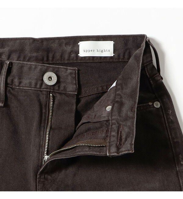Demi-Luxe BEAMS 「upper hights / THE NIECE MIDRISE デニムパンツ〈ESPRESSO〉」|デニム|