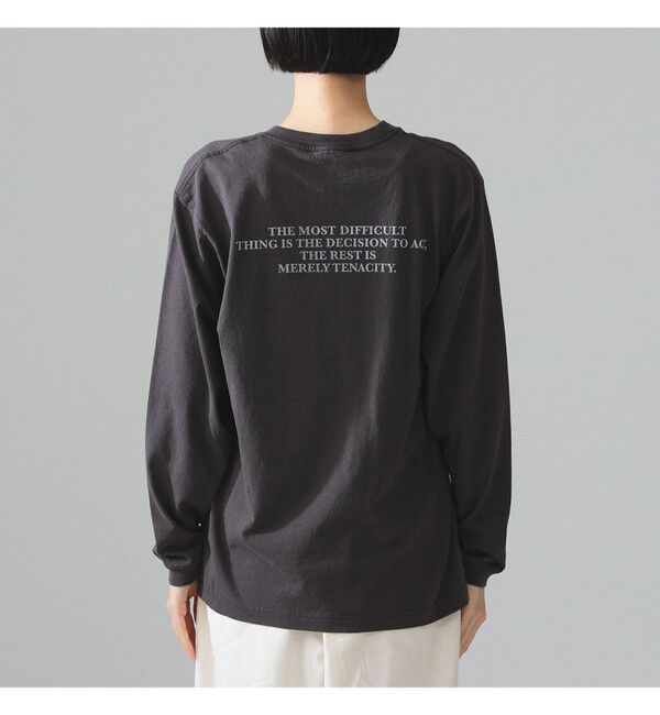 BEAMSBOY「【別注】HEAR MY NAME &times; maturely / プリント ロング スリーブ」|Tシャツ・カットソー|