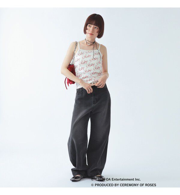 Ray BEAMS 「JENNIE / Logo Camisole」|Tシャツ・カットソー|