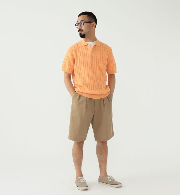 BEAMS「2 Pleats Shorts Twill」|その他|