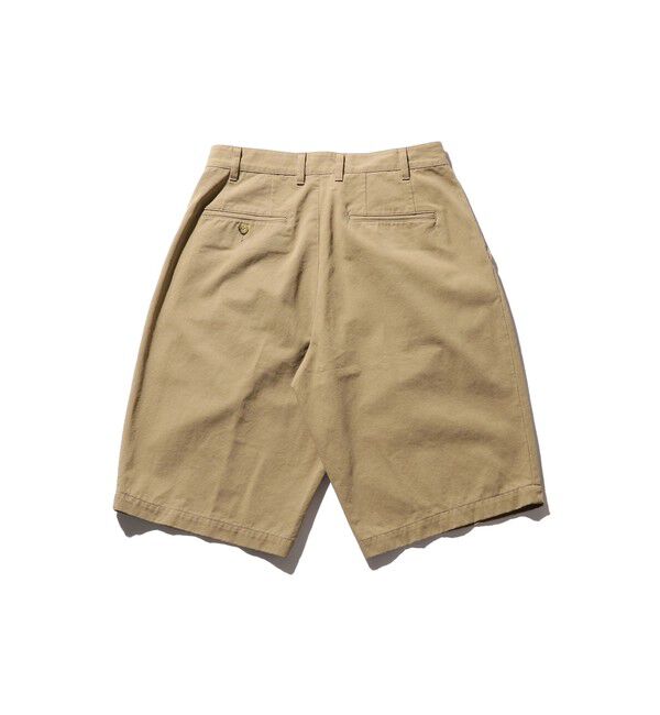 BEAMS「2 Pleats Shorts Twill」|その他|