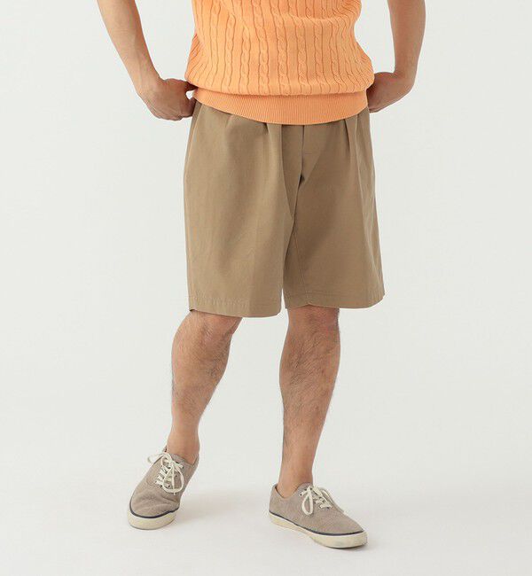BEAMS「2 Pleats Shorts Twill」|その他|