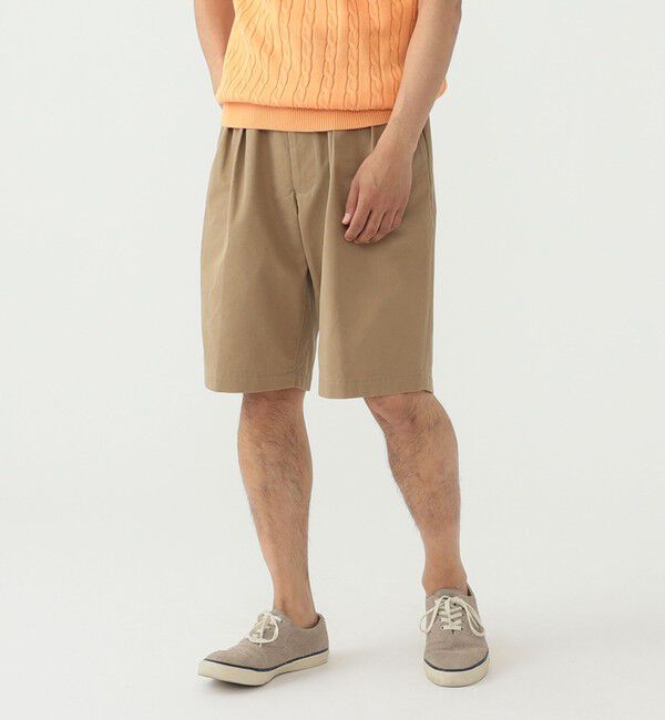 BEAMS「2 Pleats Shorts Twill」|その他|