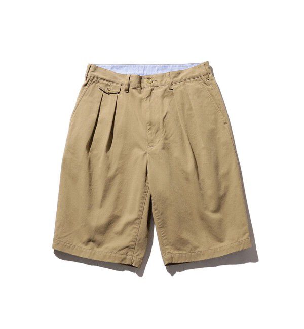 BEAMS「2 Pleats Shorts Twill」|その他|