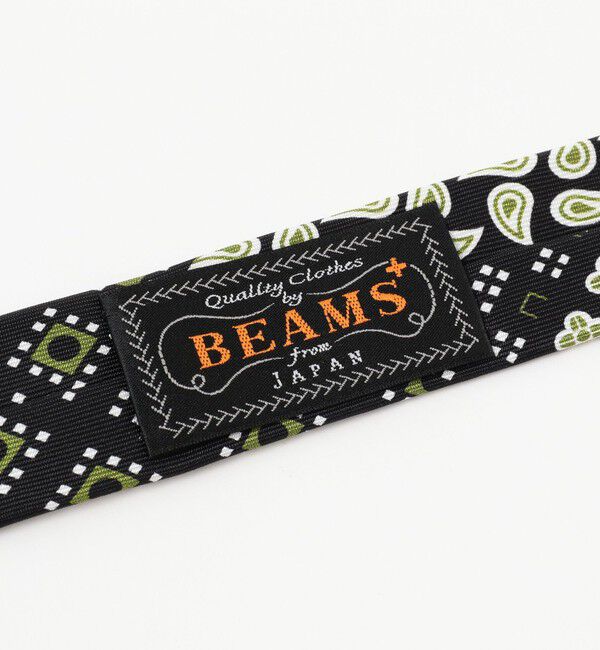 BEAMS PLUS「BEAMS PLUS / Silk Tie Paisley*Geometric Print」|ネクタイ・蝶ネクタイ|