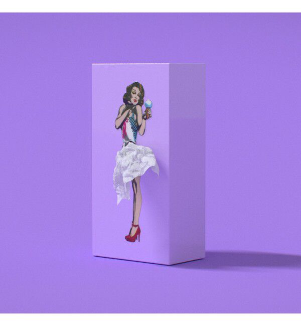 bPr BEAMS「SPEXTRUM / Tissue UP Girl ティッシュ ケース」|その他|