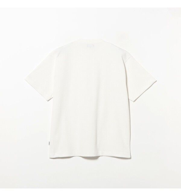 BEAMS「ストレッチ ワッフル Tシャツ【リラックスフィット】」|Tシャツ・カットソー|
