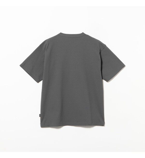BEAMS「ストレッチ ワッフル Tシャツ【リラックスフィット】」|Tシャツ・カットソー|