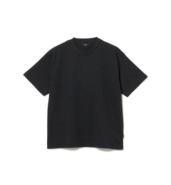 BEAMS「ストレッチ ワッフル Tシャツ【リラックスフィット】」|Tシャツ・カットソー|