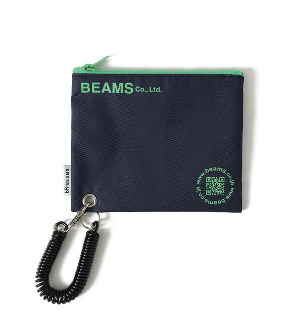 bPr BEAMS「bPr BEAMS / ターポリン ロゴ ポーチ S」|ポーチ|