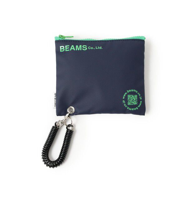 bPr BEAMS「bPr BEAMS / ターポリン ロゴ ポーチ S」|ポーチ|
