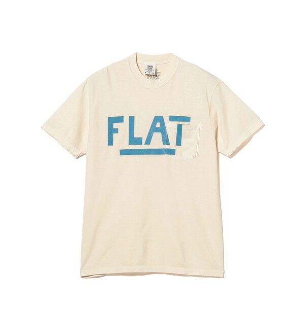 BEAMS PLUS「【別注】THE DAY ON THE BEACH / Garment Dye Pocket T-Shirt」|Tシャツ・カットソー|Ivry(FLAT)