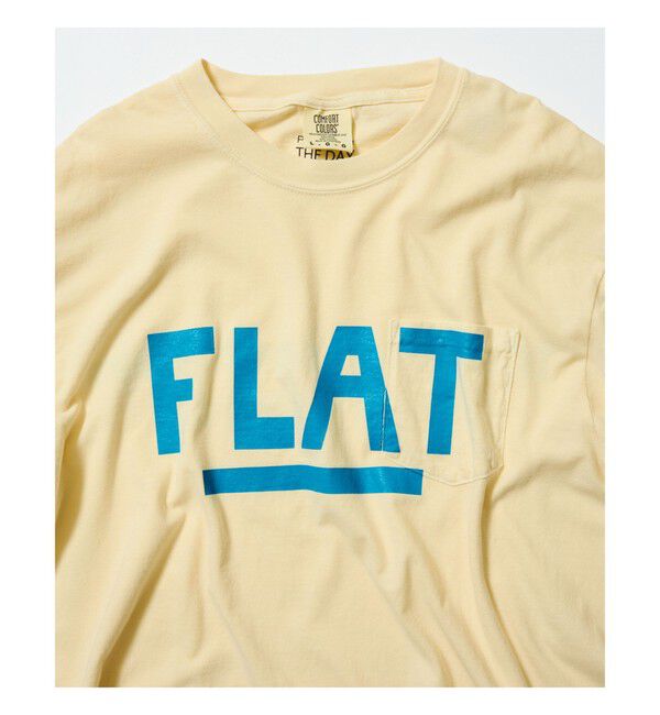 BEAMS PLUS「【別注】THE DAY ON THE BEACH / Garment Dye Pocket T-Shirt」|Tシャツ・カットソー|