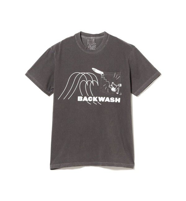 BEAMS PLUS「【別注】THE DAY ON THE BEACH / Garment Dye Pocket T-Shirt」|Tシャツ・カットソー|Pepper(BLACKWASH)