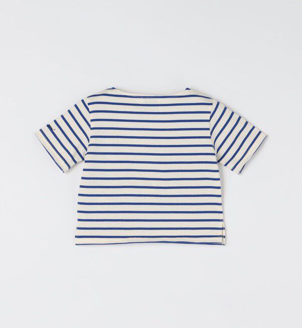 SHIPS any「SHIPS any:  マリンボーダー ボートネック Tシャツ<KIDS>」|Tシャツ・カットソー|