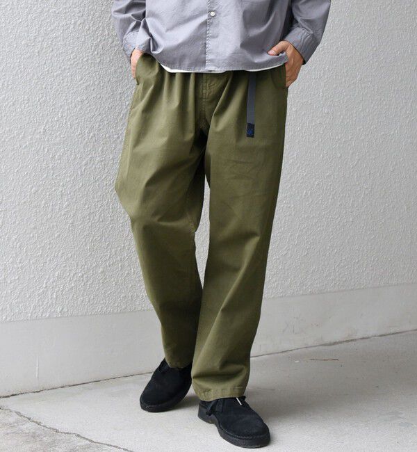 SHIPS any「【SHIPS any別注】Gramicci: ルーズ テーパード ストレッチ チノパンツ◇」|チノ|