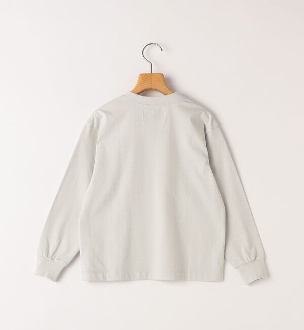 SHIPS KIDS「【SHIPS KIDS別注】ARCH＆LINE:80～90cm / ダイナソー ロングスリーブ Tシャツ」|Tシャツ・カットソー|