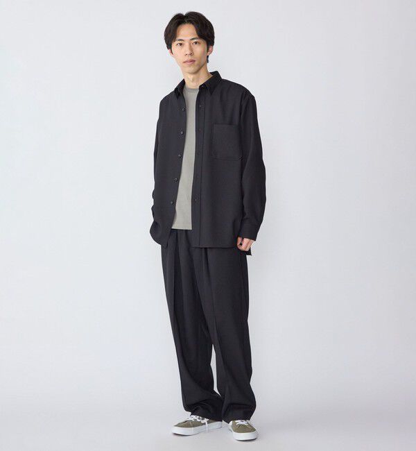 SHIPS「SHIPS:〈MADE IN JAPAN〉TECHNORAMA(R) ミラノ リブ Tシャツ」|Tシャツ・カットソー|