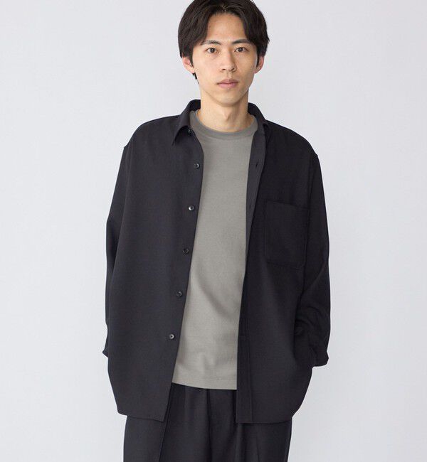 SHIPS「SHIPS:〈MADE IN JAPAN〉TECHNORAMA(R) ミラノ リブ Tシャツ」|Tシャツ・カットソー|