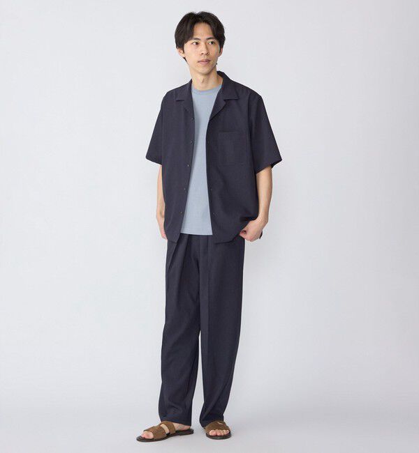 SHIPS「SHIPS:〈MADE IN JAPAN〉TECHNORAMA(R) ミラノ リブ Tシャツ」|Tシャツ・カットソー|