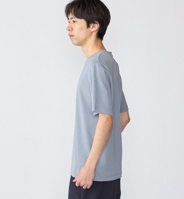 SHIPS「SHIPS:〈MADE IN JAPAN〉TECHNORAMA(R) ミラノ リブ Tシャツ」|Tシャツ・カットソー|