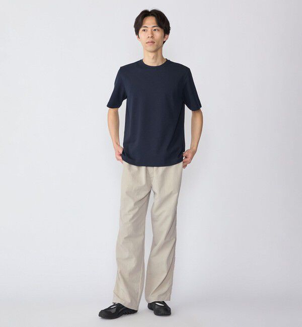 SHIPS「SHIPS:〈MADE IN JAPAN〉TECHNORAMA(R) ミラノ リブ Tシャツ」|Tシャツ・カットソー|