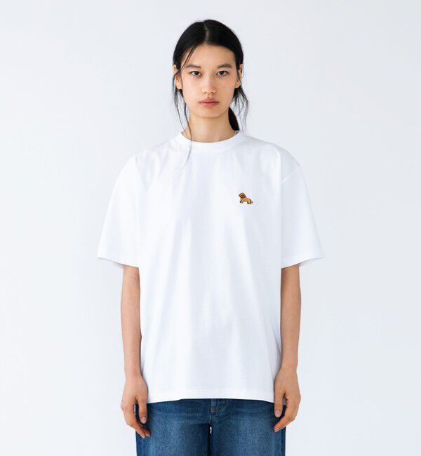 SHIPS「【City Ambient Products別注】Ben Lenovitz: DOG CAT PERSON Tシャツ」|Tシャツ・カットソー|ホワイト