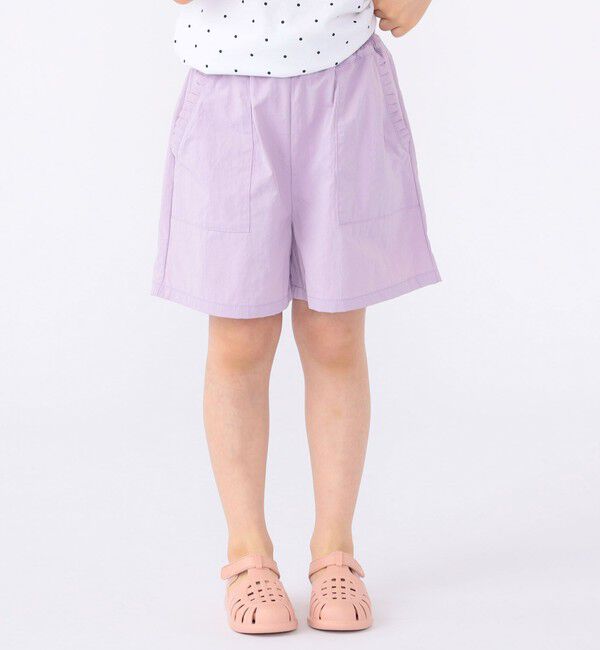 SHIPS KIDS「SHIPS KIDS:100～130cm /〈接触冷感/UVカット〉フリル デイリー ショーツ」|その他|