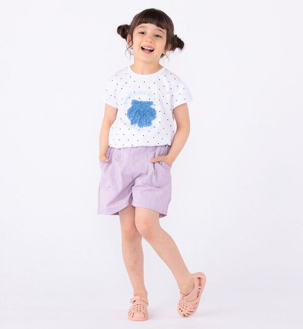 SHIPS KIDS「SHIPS KIDS:100～130cm /〈接触冷感/UVカット〉フリル デイリー ショーツ」|その他|