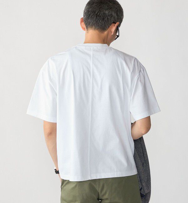 SHIPS「SHIPS:〈MADE IN JAPAN〉スビンギザ コットン ショートスリーブ Tシャツ」|Tシャツ・カットソー|