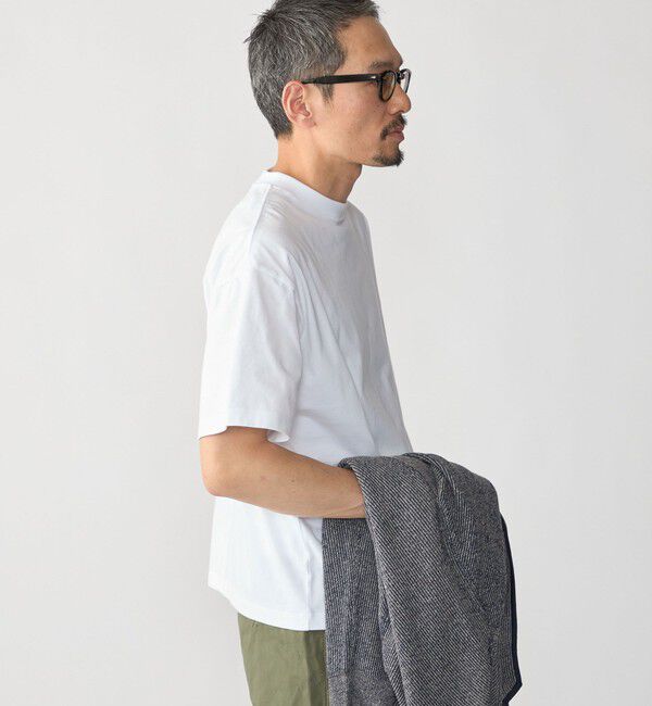 SHIPS「SHIPS:〈MADE IN JAPAN〉スビンギザ コットン ショートスリーブ Tシャツ」|Tシャツ・カットソー|