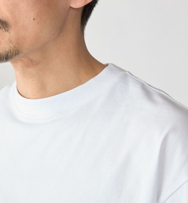 SHIPS「SHIPS:〈MADE IN JAPAN〉スビンギザ コットン ショートスリーブ Tシャツ」|Tシャツ・カットソー|