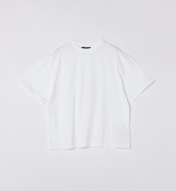 SHIPS「SHIPS:〈MADE IN JAPAN〉スビンギザ コットン ショートスリーブ Tシャツ」|Tシャツ・カットソー|