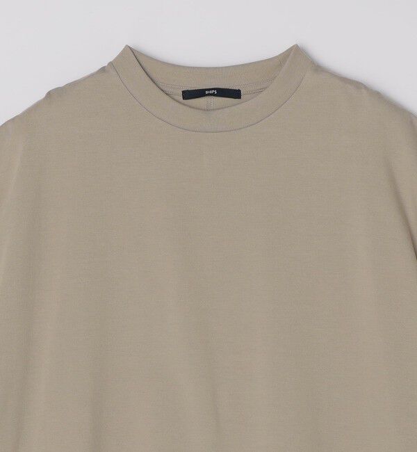 SHIPS「SHIPS:〈MADE IN JAPAN〉スビンギザ コットン ショートスリーブ Tシャツ」|Tシャツ・カットソー|