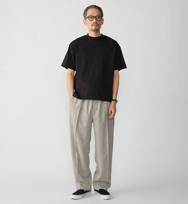 SHIPS「SHIPS:〈MADE IN JAPAN〉スビンギザ コットン ショートスリーブ Tシャツ」|Tシャツ・カットソー|
