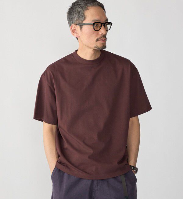 SHIPS「SHIPS:〈MADE IN JAPAN〉スビンギザ コットン ショートスリーブ Tシャツ」|Tシャツ・カットソー|