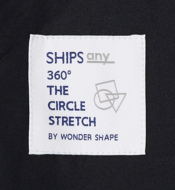 SHIPS any「SHIPS any: 360&deg; THE CIRCLE STRETCH リネン ミックス センタークリース イージーパンツ」|その他|