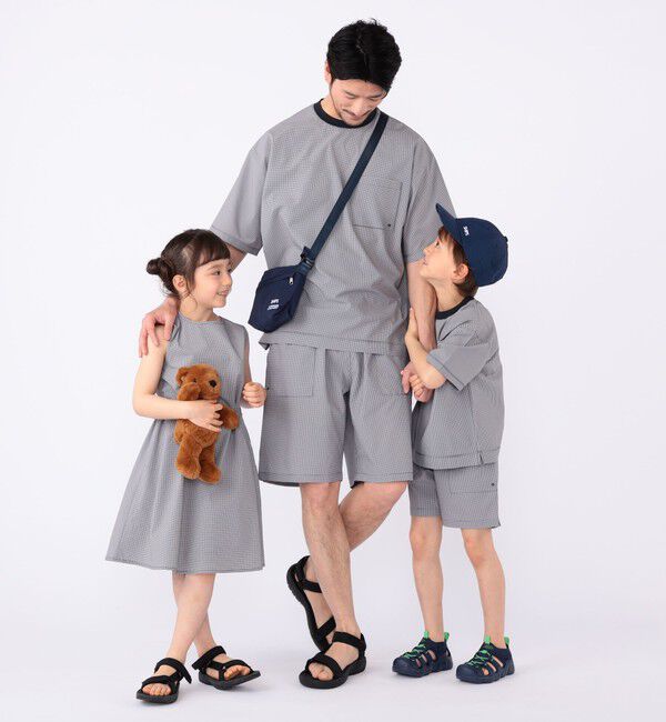 SHIPS KIDS「【SHIPS KIDS別注】ARCH&LINE:〈家族おそろい/MENS〉SOLOTEX(R) ショーツ」|その他|