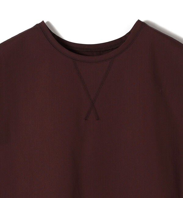 SHIPS for women「〈接触冷感/UVカット〉ガゼット デザイン 裾 ラウンド TEE」|Tシャツ・カットソー|
