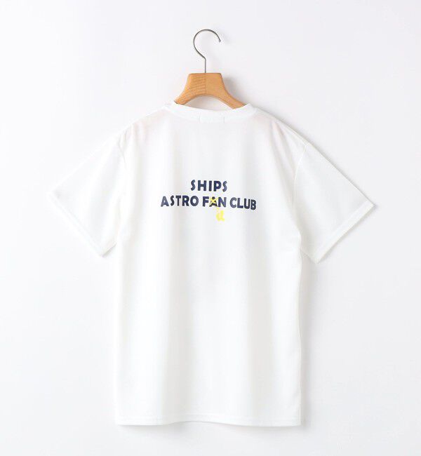 SHIPS KIDS「SHIPS KIDS:140～160cm /〈接触冷感/吸水速乾〉サマー トライアングル  Tシャツ」|Tシャツ・カットソー|