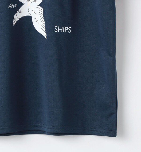 SHIPS KIDS「SHIPS KIDS:140～160cm /〈接触冷感/吸水速乾〉サマー トライアングル  Tシャツ」|Tシャツ・カットソー|