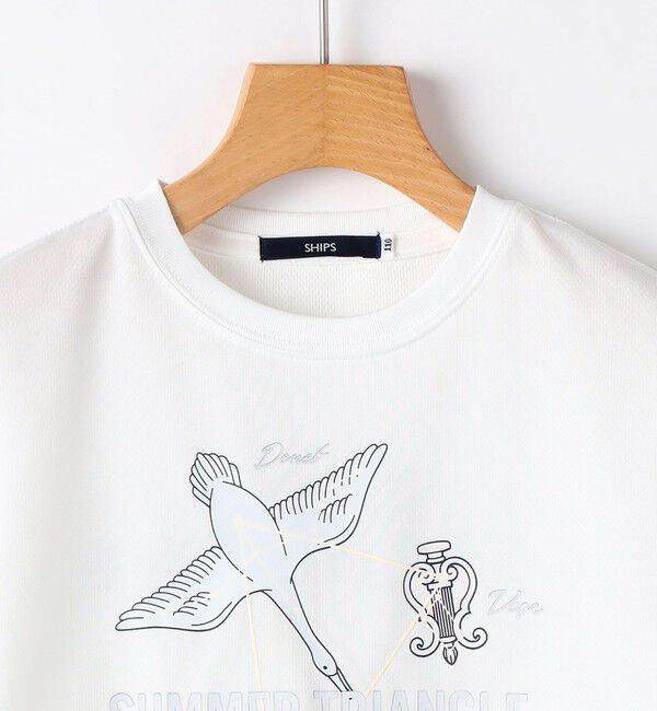 SHIPS KIDS「SHIPS KIDS:100～130cm /〈接触冷感/吸水速乾〉サマー トライアングル  Tシャツ」|Tシャツ・カットソー|
