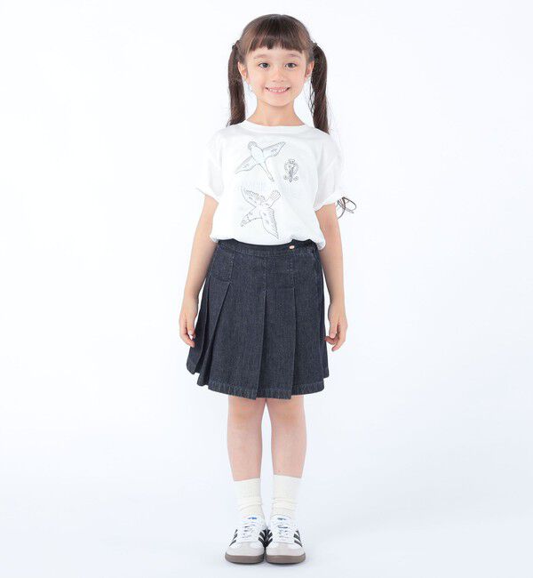 SHIPS KIDS「SHIPS KIDS:100～130cm /〈接触冷感/吸水速乾〉サマー トライアングル  Tシャツ」|Tシャツ・カットソー|