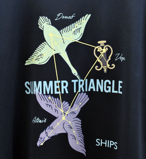 SHIPS KIDS「SHIPS KIDS:80～90cm /〈接触冷感/吸水速乾〉サマー トライアングル  Tシャツ」|Tシャツ・カットソー|